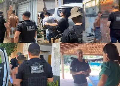 Presos na Operação Olhos de Lince