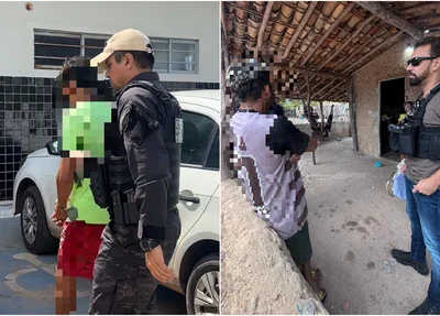 Prisão de dois acusados de estuprar adolescente no litoral do Piauí