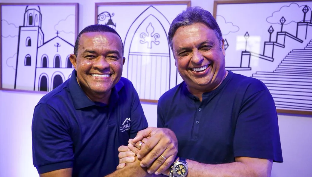 Professor Adriano e Júlio Arcoverde
