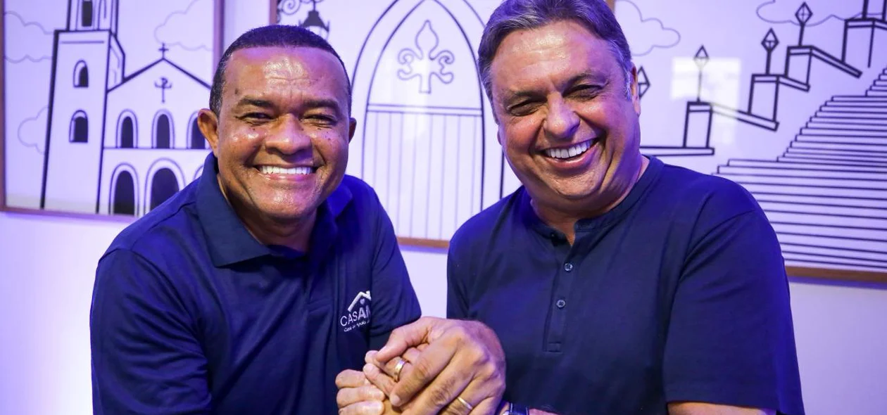 Professor Adriano e Júlio Arcoverde