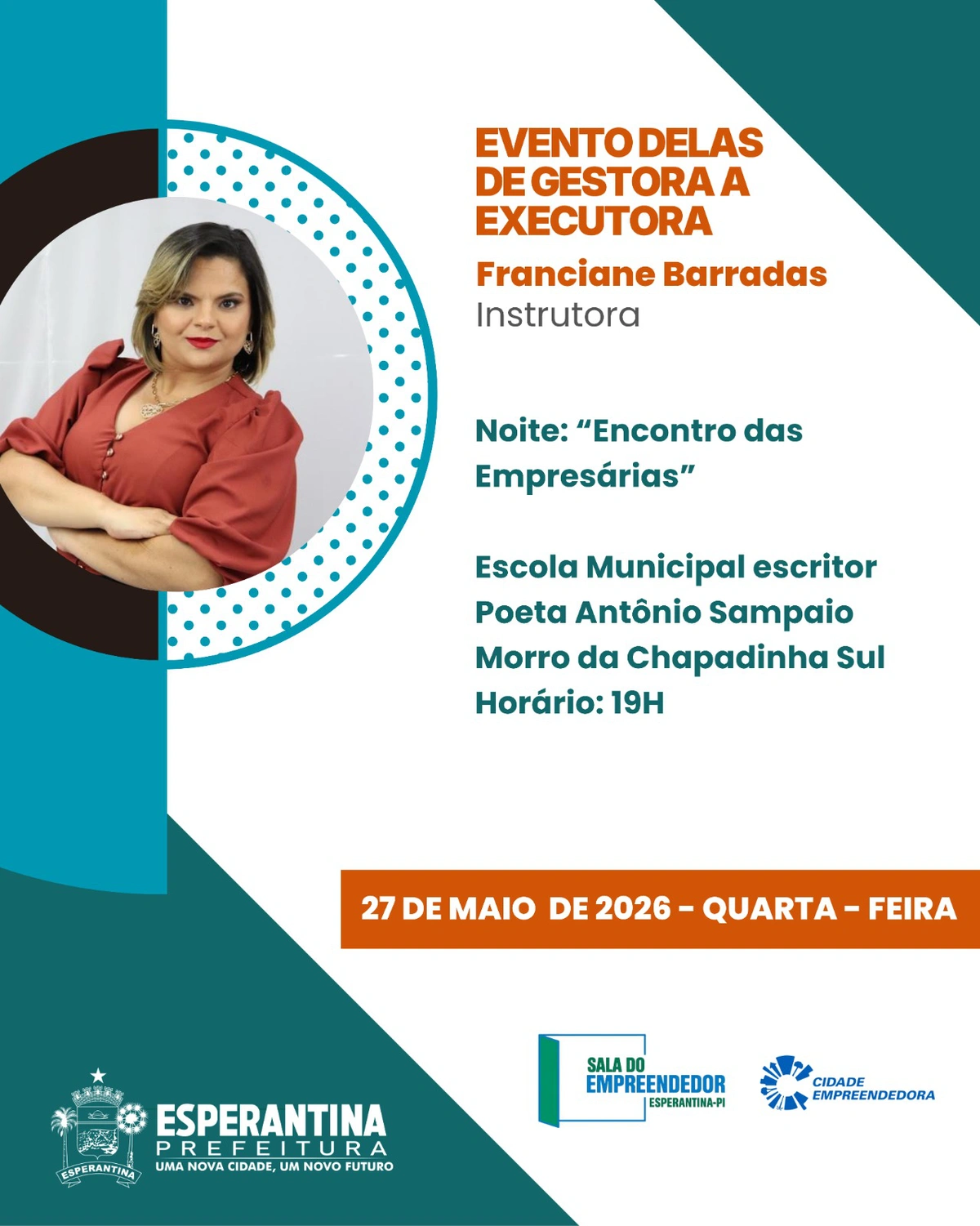 Programação da quarta (27)
