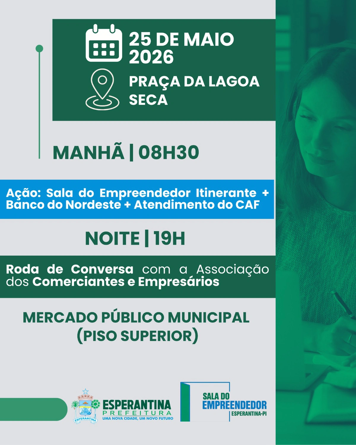 Programação desta segunda (25)