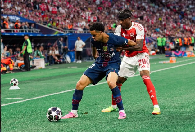 PSG e Arsenal pela final da Champions League