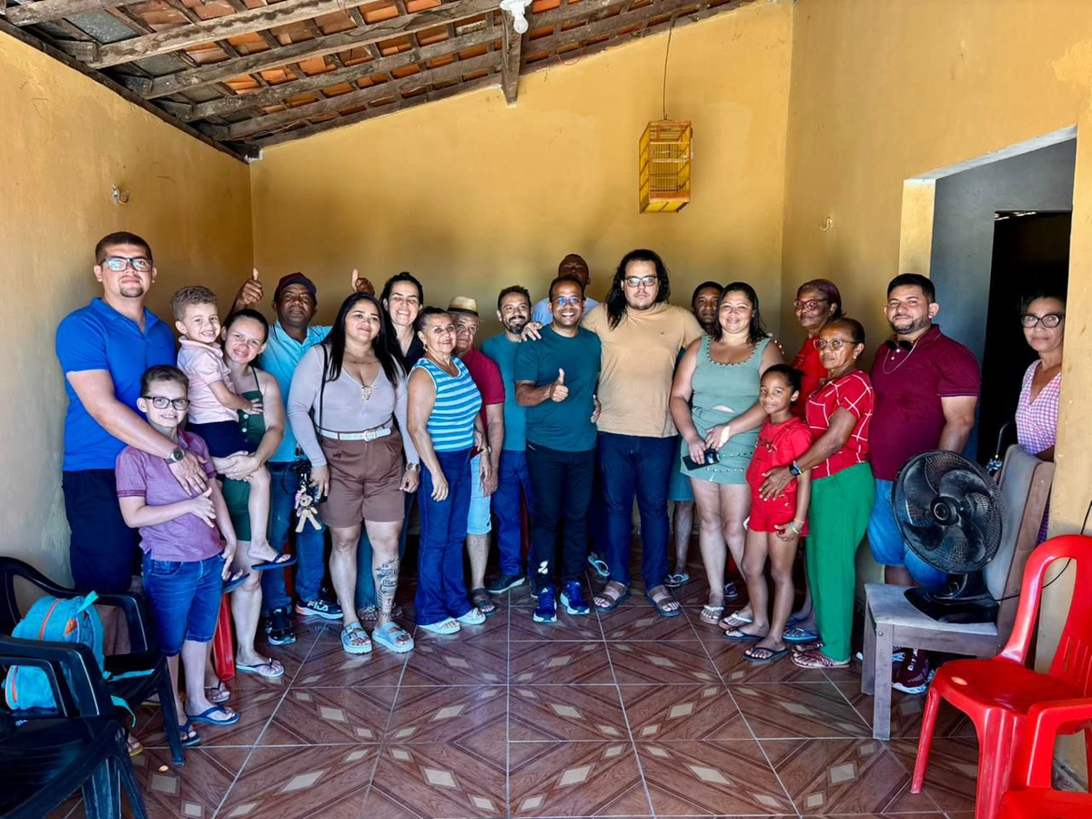 Reunião com o vereador e pré-candidato a deputado Enzo Samuel