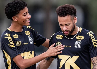 Robinho Jr e Neymar