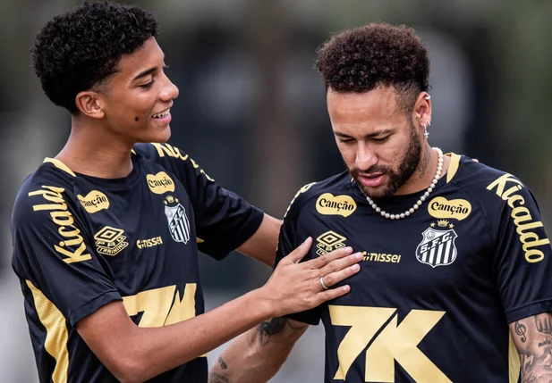 Robinho Jr e Neymar