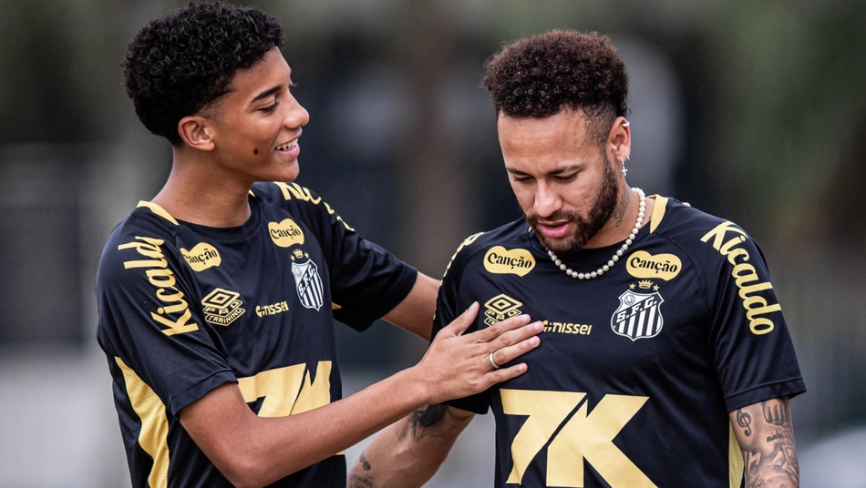 Robinho Jr e Neymar