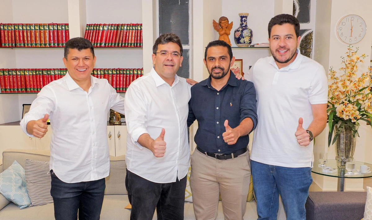 Rubens Vieira participa de audiência com governador Rafael Fonteles e reforça articulação por investimentos para municípios piauienses