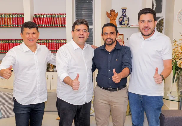 Rubens Vieira participa de audiência com governador Rafael Fonteles e reforça articulação por investimentos para municípios piauienses