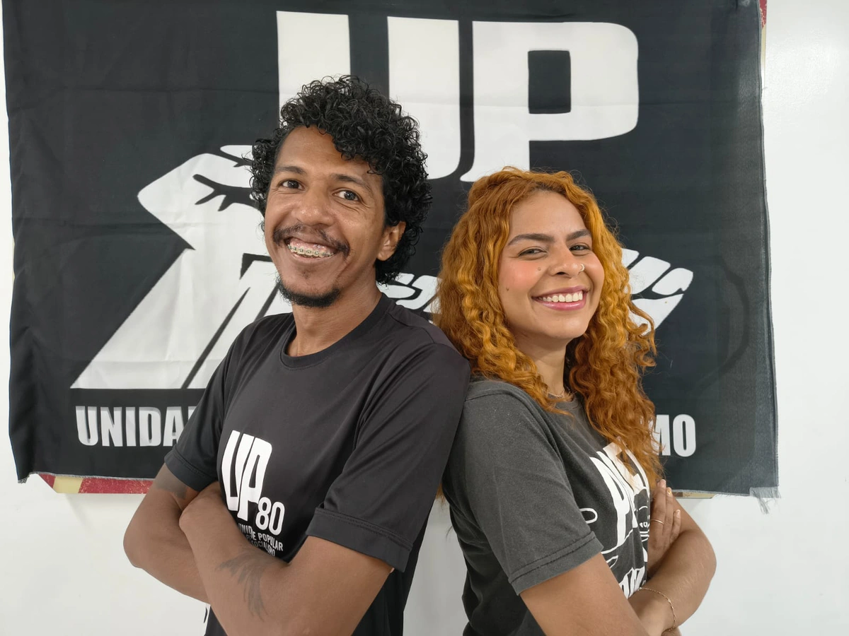 Santiago Belizário e Thays Dias