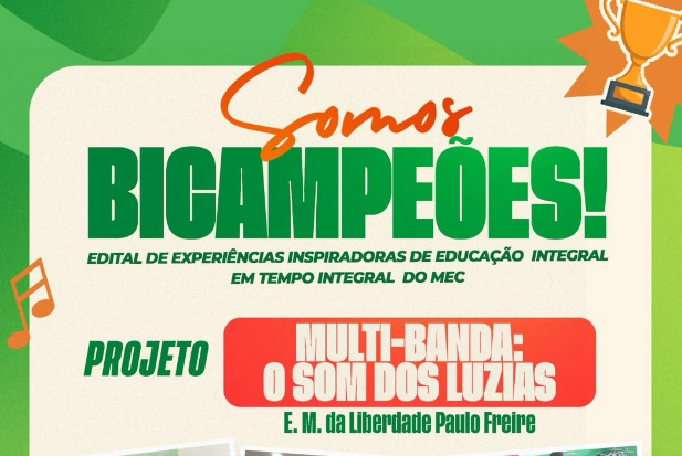São João do Arraial é destaque nacional em edital do MEC pelo segundo ano consecutivo