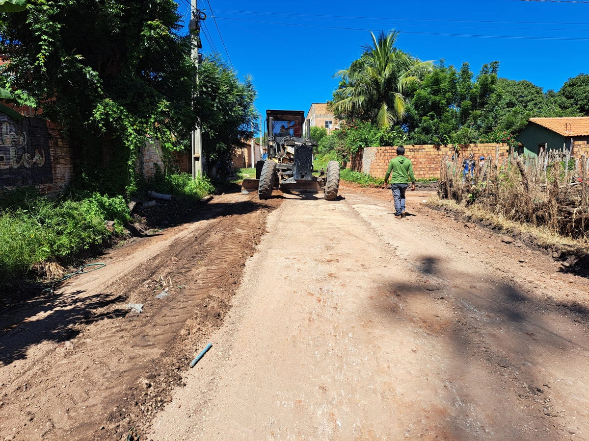 São João do Arraial inicia quase 7 mil m² de calçamento na zona urbana