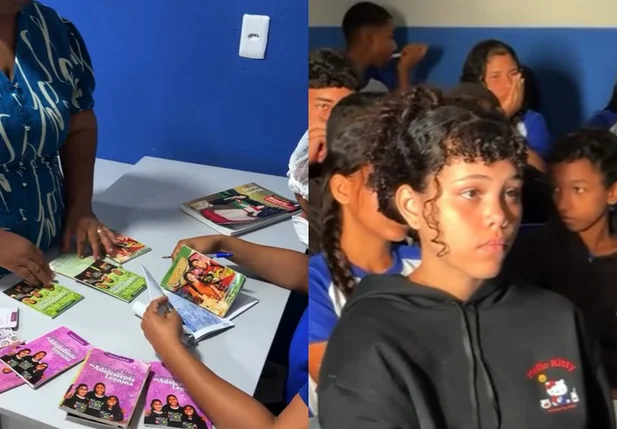 Secretaria da Saúde de Miguel Leão promove ação nas escolas sobre prevenção às drogas