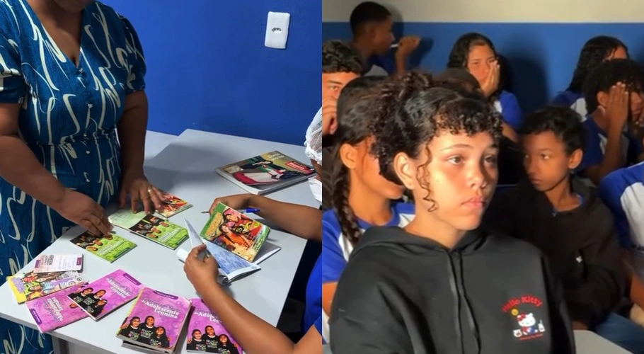 Secretaria da Saúde de Miguel Leão promove ação nas escolas sobre prevenção às drogas