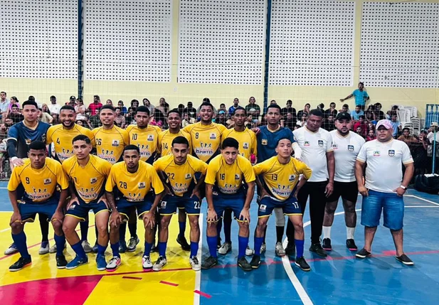 Seleção de Amarante é a grande campeã da Copa Médio Parnaíba de Futsal