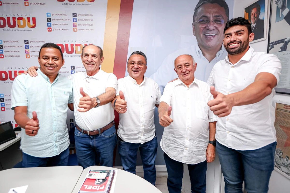 Senador Marcelo Castro marca presença em encontro encabeçado pelo vereador Dudu na capital