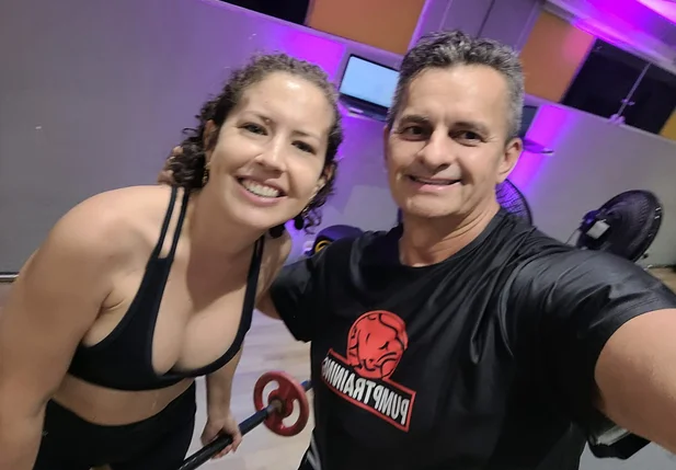 Silvana Barbosa de Almeida teve câncer de mama e durante todo o tratamento a musculação foi um dos pilares do tratamento