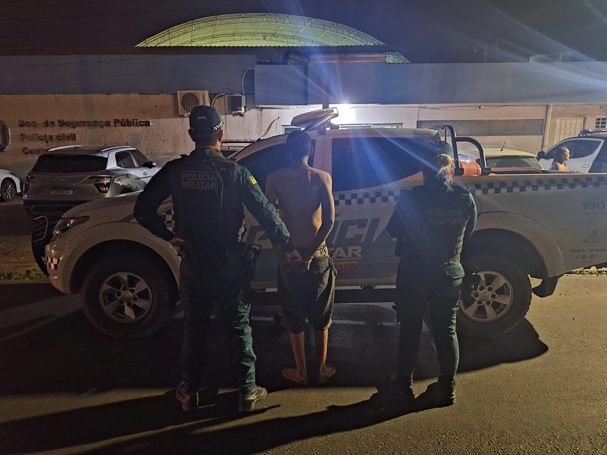 Suspeito de ameaçar a própria mãe em Jaicós