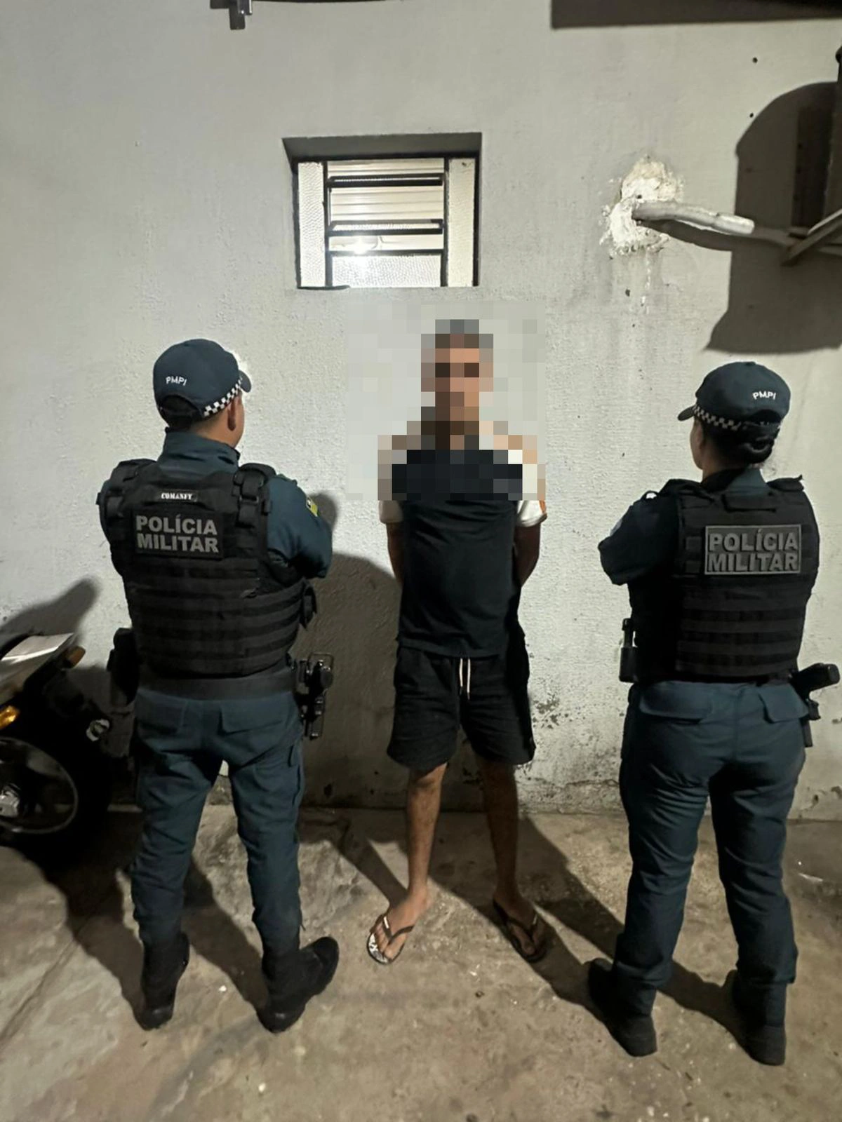 Suspeito de matar idoso é preso no povoado Soinho, em Teresina