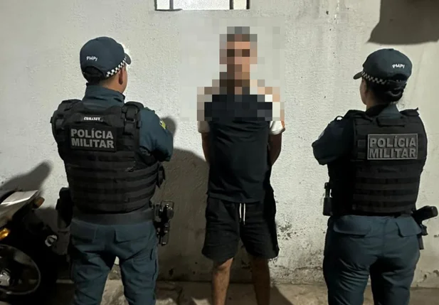 Suspeito de matar idoso é preso no povoado Soinho, em Teresina