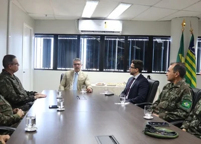 TRE-PI recebe Exército e Abin para tratar de segurança das eleições
