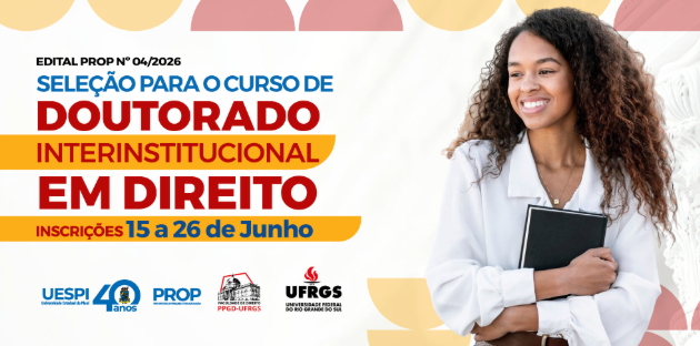 UESPI abre seleção para doutorado em Direito com 12 vagas destinadas a professores