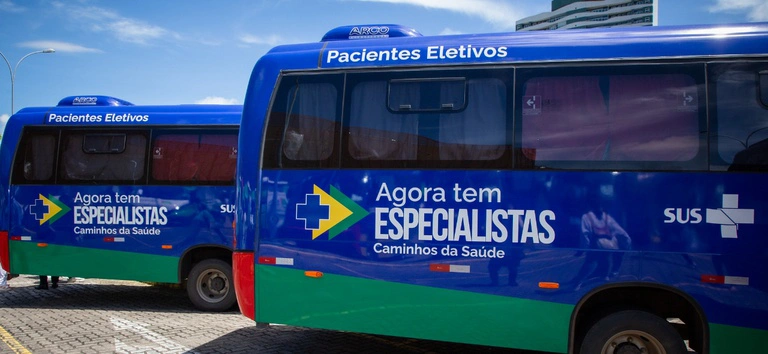 Veículos para o transporte de pacientes no SUS