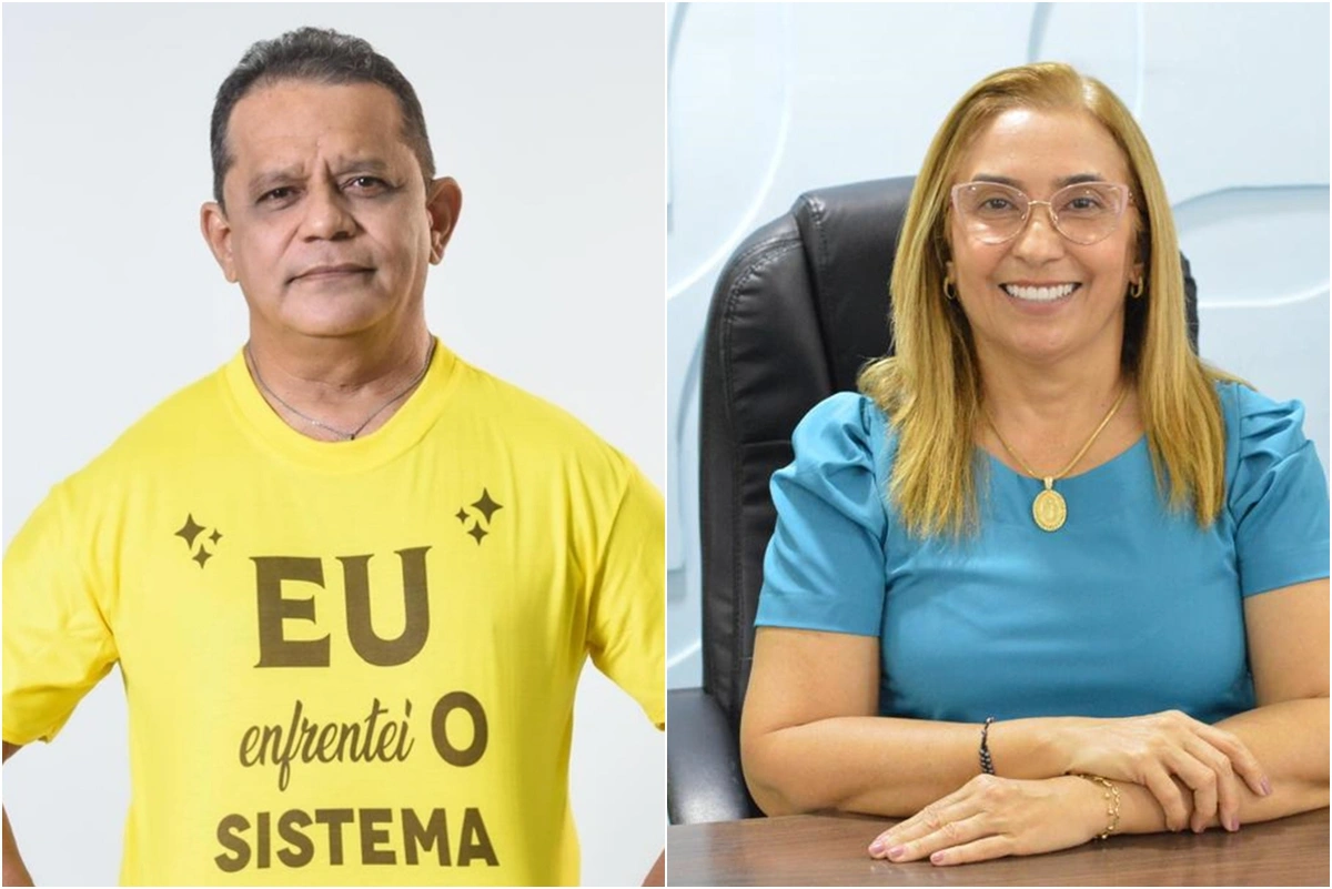 Vereador Amadeu Júnior e ex-prefeita Neidinha