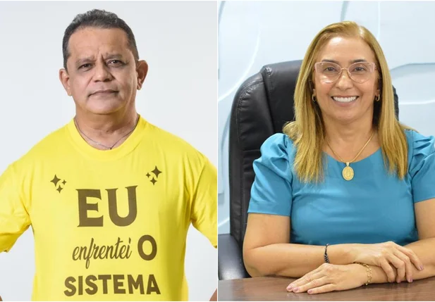Vereador Amadeu Júnior e ex-prefeita Neidinha