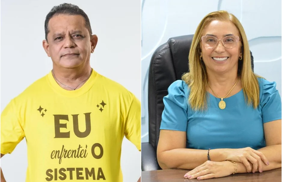 Vereador Amadeu Júnior e ex-prefeita Neidinha
