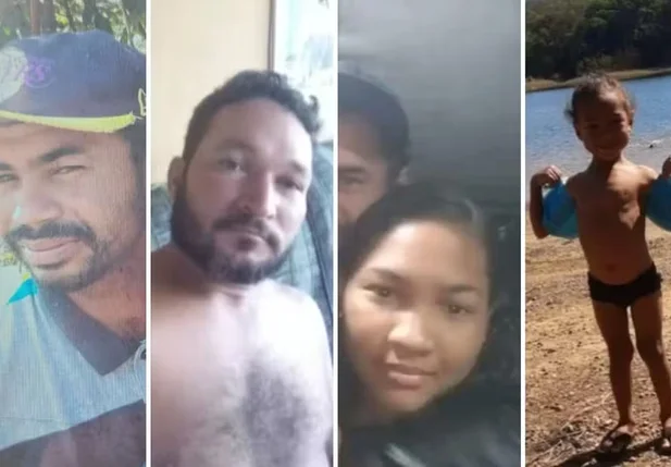 Wellinton Barcelar, Cleber Jhon, Dafne Nicole e Wellyson Devid