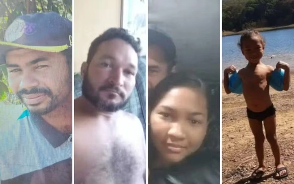Wellinton Barcelar, Cleber Jhon, Dafne Nicole e Wellyson Devid