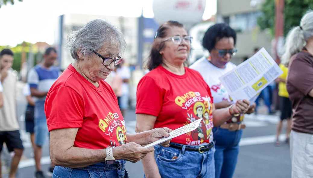 A Caminhada é considerada uma das maiores manifestações públicas de fé do Piauí.
