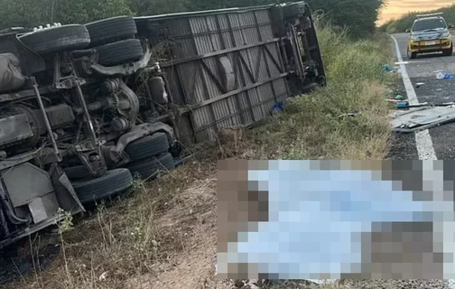Acidente com ônibus no Ceará