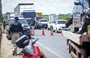Acidente na ponte do Trancredo Neves