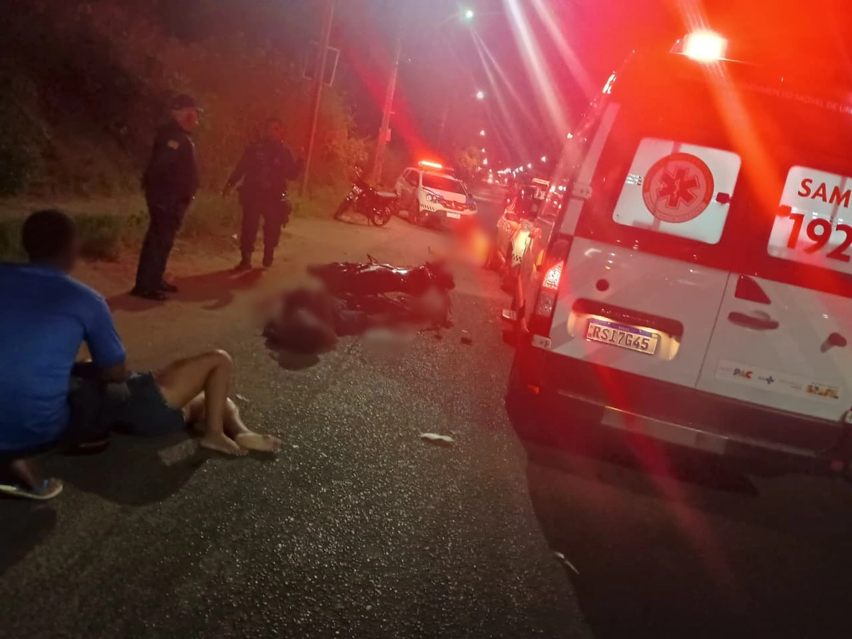 Acidente na Rua João Rangel Parente