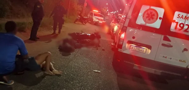 Acidente na Rua João Rangel Parente