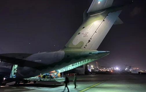 Aeronave KC-390 Millennium da FAB