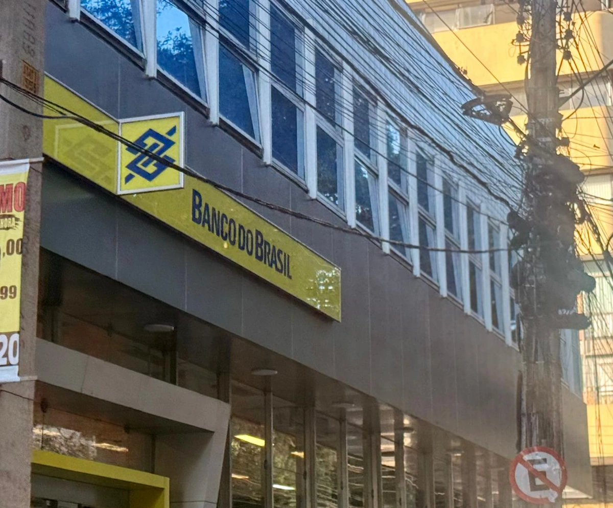 Agência do Banco do Brasil na Rua Álvaro Mendes, em Teresina