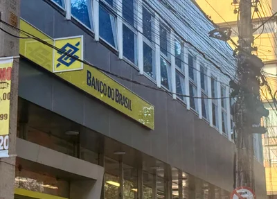 Agência do Banco do Brasil na Rua Álvaro Mendes, em Teresina