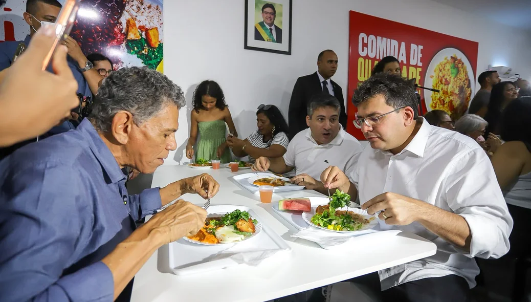 Almoço e jantar custarão apenas R$ 1,00
