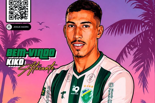 Altos contrata atacante Kiko para mata-mata da Série D