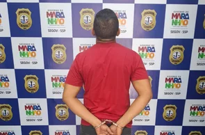Alvo preso pela DICAP em Timon