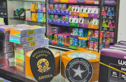 Apreensão de cigarros eletrônicos pela Anvisa