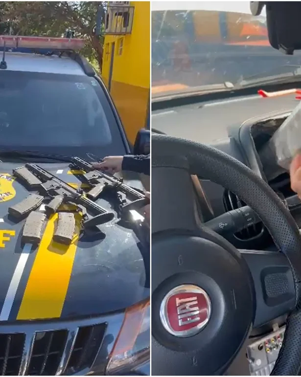 Apreensão de fuzis na BR 316 em Picos