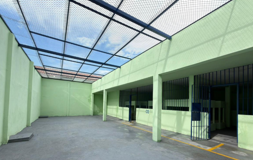 Área interna da Penitenciária Mista Juiz Fontes Ibiapina