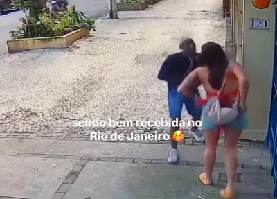 Assalto contra a videomaker Ivna Dias no Rio de Janeiro