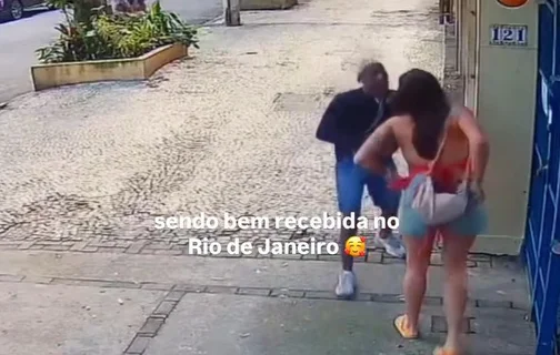 Assalto contra a videomaker Ivna Dias no Rio de Janeiro