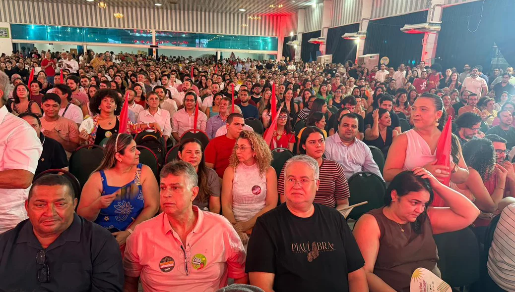 Auditório lotado