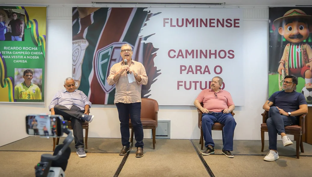 Autoridades presentes no evento